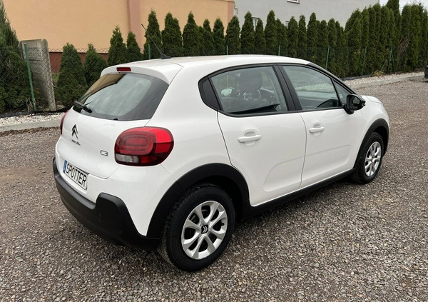 Citroen C3 cena 39900 przebieg: 133000, rok produkcji 2019 z Mława małe 277